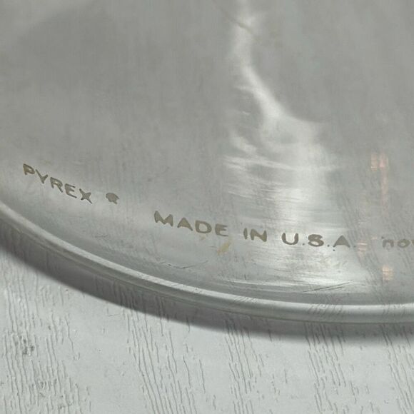 Vintage Pyrex Corning Ware Spice Of Life Stackable Glass Canister & Lid 7.5” - Picture 8 of 9